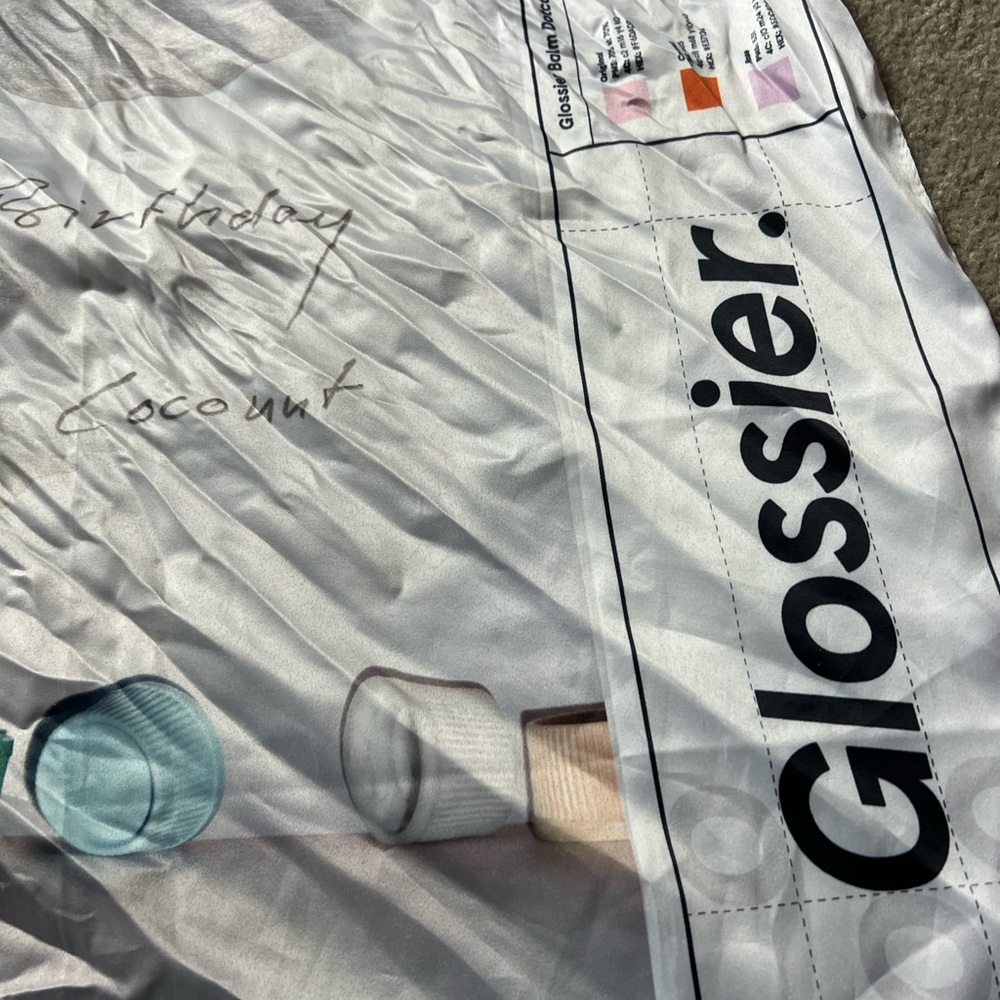 Glossier Balmdotcom Silk Scarf